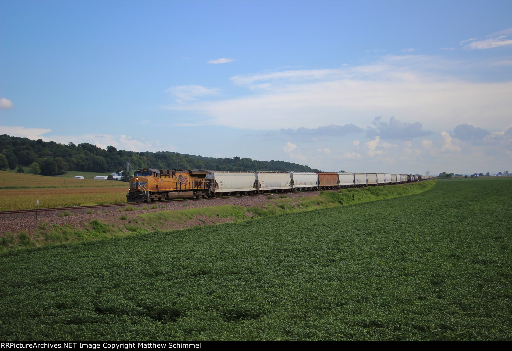 Headed North Towards Valmeyer